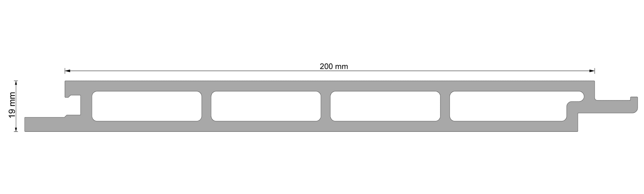 DEKKO EX-LINE SHADOW LINE